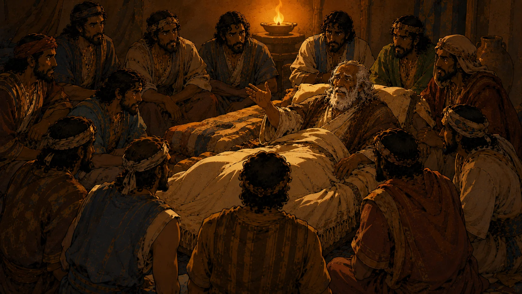 Jacob's Final Blessing — The Twelve Tribes